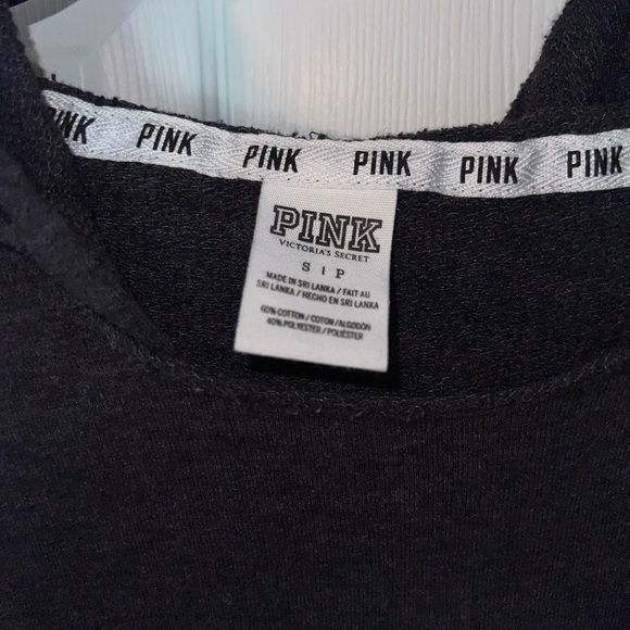 Small women’s Victoria Secret Pink tunic hooded sweatshirt - Picture 3 of 4